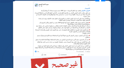 الادعاء بدخول 3000 جندي سوري بضمانات أمريكية وأردنية إلى السويداء غير صحيح