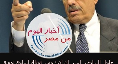 حقيقة تصريح للبرداعي : مصر تمتلك أسلحة نووية