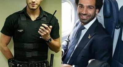 حقيقة صورة الحارس الخاص بمحمد صلاح في المونديال