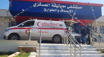 زائف: لم يتم إخلاء مستشفى معيتيقة العسكري من المرضى