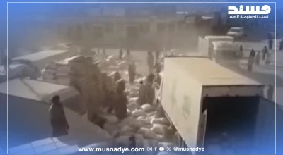 فيديو مولد بالذكاء الاصطناعي وليس واقعيًا للنهب في حضرموت