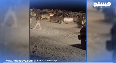 فيديو قديم وليس لاحتجاز قوات الطوارئ لتسليم سلاحها