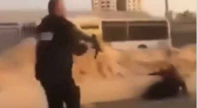 فيديو قديم  يُتداول على أنه حديث لإطلاق النار على سيدة فلسطينية