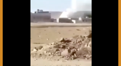 فيديو قديم لقصف لواء المجد في مكيراس  وليس حديثا