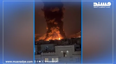 فيديو الحريق في طهران قديم ويعود إلى 8 مارس، وليس قصف اليوم