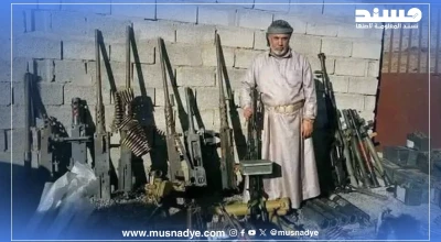 الصورة المتداولة لأسلحة يُزعم أنها منهوبة من حضرموت وتباع في مأرب غير صحيحة وتعود إلى عام 2016