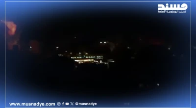 فيديو قديم من غزة وليس لقصف حديث على الأراضي المحتلة أدى لانقطاع الكهرباء