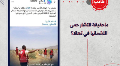 ماحقيقة انتشار حمى اللشمانيا في تهالا؟