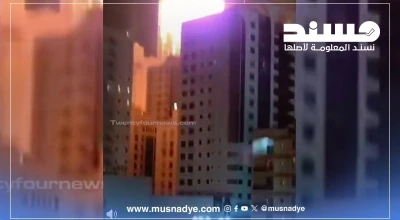 الفيديو لطائرة مسيّرة إيرانية استهدفت فندقًا في البحرين، وليس اجتماع قيادات في تل أبيب.