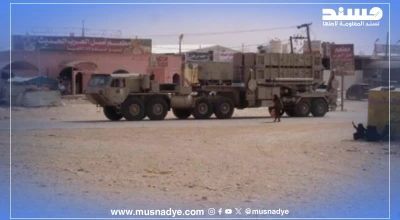 الصورة المتداولة لعربات الباتريوت تسحبها السعودية من عدن قديمة