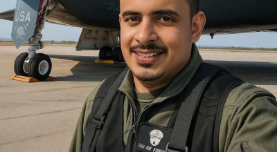 الصورة المتداولة للطيار اليمني الأمريكي مولدة بالذكاء الاصطناعي والخبر غير صحيح