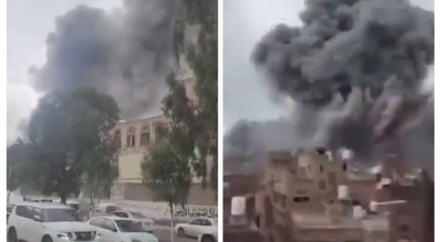 حقيقة المقاطع المتداولة التي تُظهر غارات حديثة على صنعاء