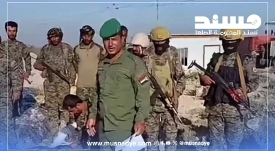 فيديو قديم لضبط شحنة أسلحة مهربة في نقطة أمنية يمنية وليس حديثًا