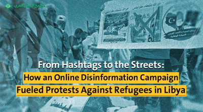 From Hashtags to the Streets: How an Online Disinformation Campaign Fueled Protests Against Refugees in Libya