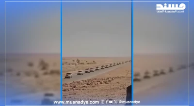 الفيديو لا يُظهر قوات متوجهة إلى أبين، بل قوات ليبية نُشر مقطعها في أبريل 2025.