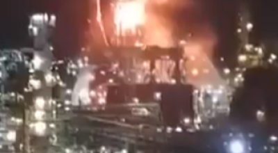 ما صحة الفيديو المتداول على أنه يُظهر استهداف إيراني لمصفاة حيفا؟