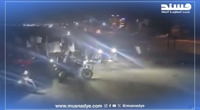 تظاهرة ليلية بالدراجات النارية في المكلا قديمة وليس لها علاقة بالأحداث الجارية