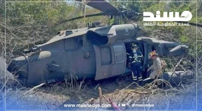 الفيديو قديم ويعود لتحطم مروحية أمريكية في هندوراس عام 2025، وليس سقوط طائرة في طهران