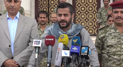 فيديو يُزْعم أنّه يُوثِّق انشقاق كتيبة من قوات حراس الجمهورية وانضمامها للحوثيين حديثًا .. ما حقيقته؟