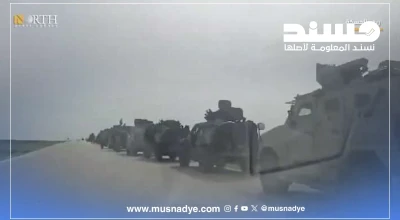 فيديو قديم لقوات أمريكية تغادر قواعدها في سوريا، وليست قوات تركية إلى مأرب