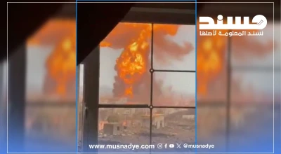 ما حقيقة فيديو الغارات الجوية على محطة الصباحة النفطية في صنعاء؟
