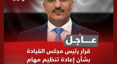 حقيقة قرار رئيس مجلس القيادة بشأن إعادة تنظيم مهام طارق صالح