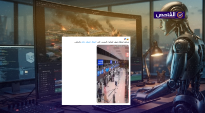 فيديو استهداف مطار الملك خالد في الرياض مولد بالذكاء الاصطناعي