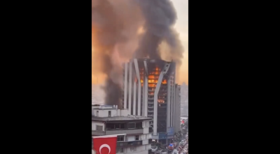 انتشار فيديو مولد بالذكاء الاصطناعي لقصف إيران فندق في تركيا