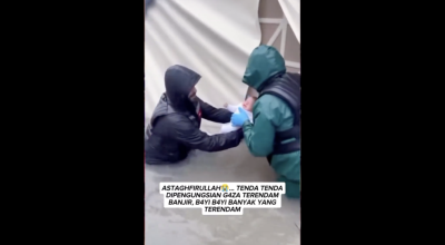 مقطع فيديو مولَّد بالذكاء الاصطناعي لغزة 