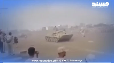 فيديو قديم وليس لتحرك الوية العمالقة لغزو حضرموت