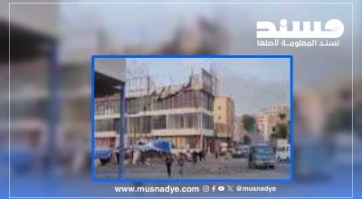 انفجارات مخازن سلاح في تعز تُتداول على أنها هجوم حوثي قرب المجمع القضائي