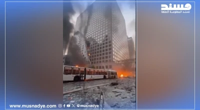 فيديو مُولَّد بالذكاء الاصطناعي وليس لآثار قصف إيراني على تل أبيب