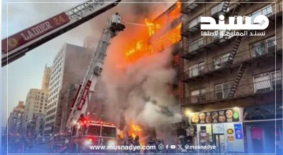 الفيديو لحرائق في مانهاتن في أمريكا وليس من إسرائيل بعد قصفها من قبل حزب الله
