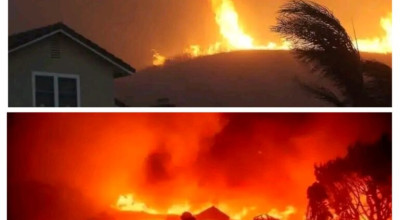 الصورتان المتداولتان لانفجار كاليفورنيا مضللتان وتعودان لأحداث قديمة