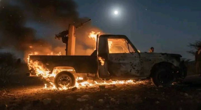 الصورة من يناير 2024 في أبين وليست من شبوة