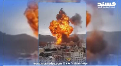 الفيديو المتداول يعود إلى الغارات الإسرائيلية على صنعاء في أغسطس الماضي وليس حديثًا