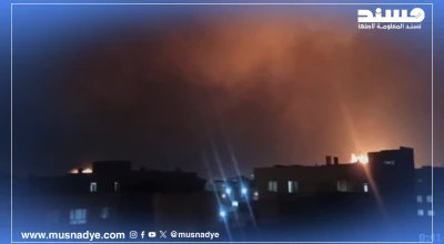 فيديو القصف على طهران يعود إلى 4 مارس، وليس لقصف اليوم كما تداولته وسائل إعلام مختلفة.