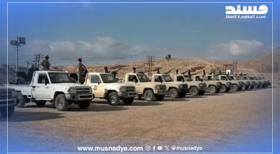 صورة أطقم قيل إنها لكتيبة تعلن انشقاقها عن النخبة الحضرمية… ادعاء مضلّل