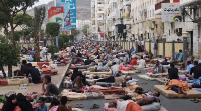 الصور المتداولة لافتراش شوارع عدن مُعدّلة بالذكاء الاصطناعي