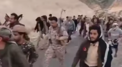 مقاطع تُنسب لانسحاب قوات جنوبية من جبهات تعز والحديدة.. ما حقيقتها؟