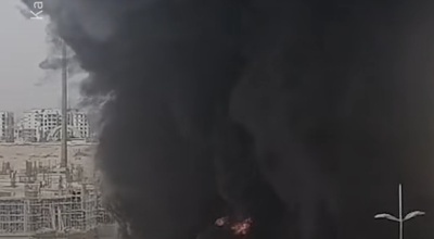 حريق القاهرة لا علاقة له بأي هجوم إيراني