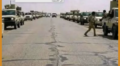 صورة قديمة وليست لتعزيزات أرسلتها السعودية مؤخرًا  إلى حضرموت