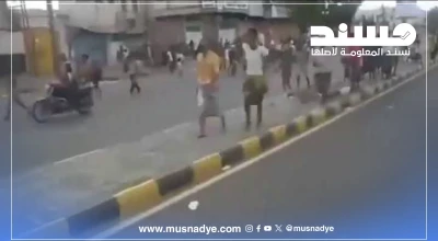 فيديو مضلل لجماعة الحوثي في المخا وليس في التربة جنوبي تعز