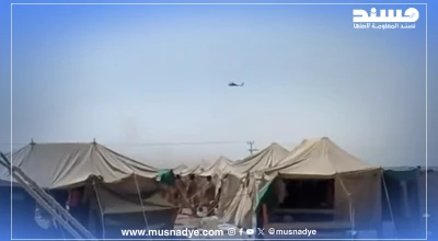 الفيديو لطيران أباتشي يشن قصفًا جويًا على مسلحي الانتقالي قديم