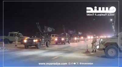 فيديو مضلل لتعزيزات عسكرية في ليبيا وليست في اليمن