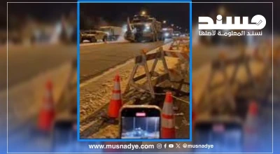 فيديو مولد بالذكاء الاصطناعي يُزعم أنه يُظهر وصول كاسحة ألغام حديثة إلى مأرب