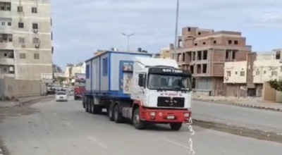 مقطع فيديو لكرافانات ليس من قطاع غزّة