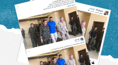هذه الصورة قديمة ولا توثق استقبال مظلوم عبدي لقيادات أمريكية مؤخراً