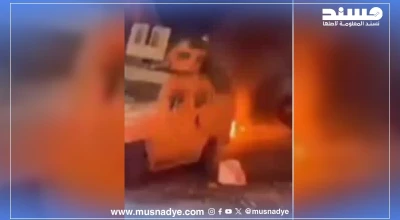 الصورة المتداولة لا تُظهر كمينًا نفذته قوات حلف حضرموت ضد مدرعة إماراتية، بل تعود لقوات ليبية في مايو الماضي.