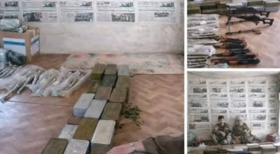 ما صحة الصور المتداولة حول العثور على أسلحة في مقر صحيفة عدن الغد؟